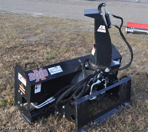 erskine skid steer snowblower 2010|erskine hydraulic snow blower.